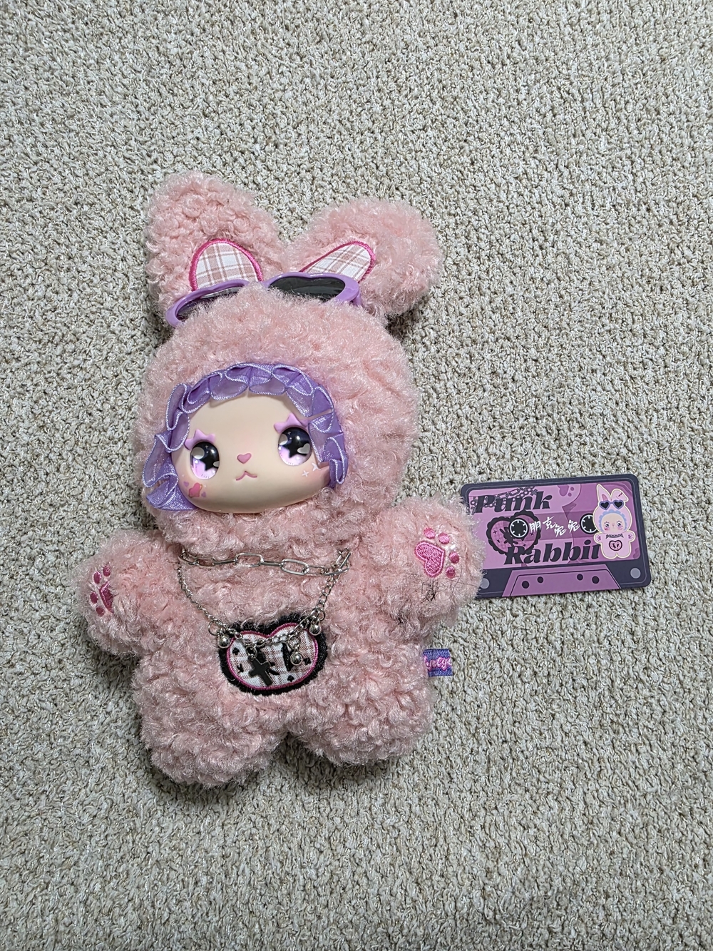 Lovely Emma Punk Rabbit Pendant